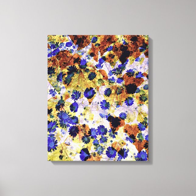 Cool angesagtes Abstraktes modernes Design Leinwanddruck (Vorderseite)