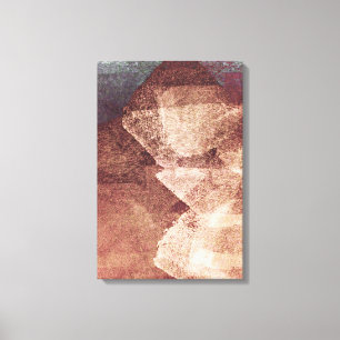 Cool angesagtes Nahes Abstraktes Design Leinwanddruck