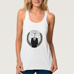 Cool ANONYMOUS-Logotyp Tank Top