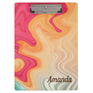 COOL - Anpassbarer Text - Klemmbrett