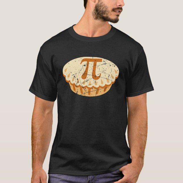 Cool Apple Pie Pi Day Symbol Math Teachers Student T-Shirt (Vorderseite)