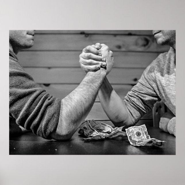 Cool-Arm-Wrestling-Poster Poster (Vorne)