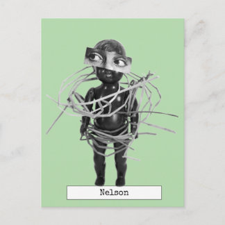 Cool Art Doll Postkarte