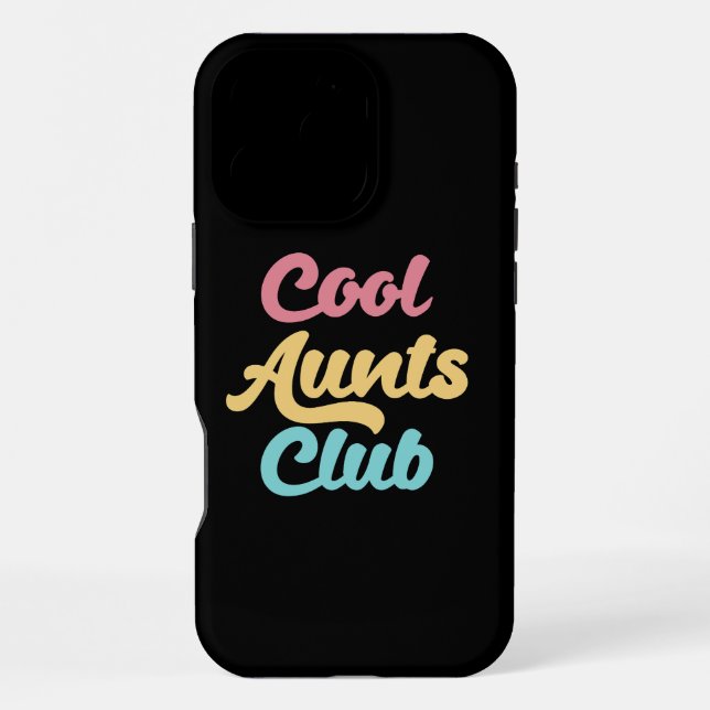 Cool Aunts Club II iPhone Hülle (Rückseite)