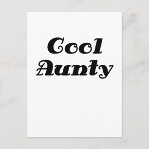 Cool Aunty Postkarte