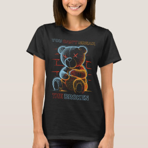 Cool aussehender Teddybär, den man nicht durchbrec T-Shirt