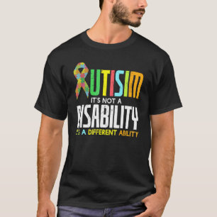 Cool Autismus Keine Behinderung Nur Eine Andere Fä T-Shirt
