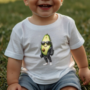 Cool Avocado   Baby Feines Jersey T-Shirt