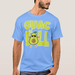 Cool Avocado Rock'n'Roll 60er Guacamole Healthy Fo T-Shirt