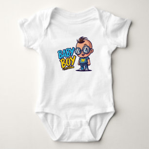 Cool Baby Boy Vibes Strampler