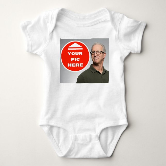 Cool! Baby Jersey Bodysuit - Personalisiert Strampler (Vorderseite)