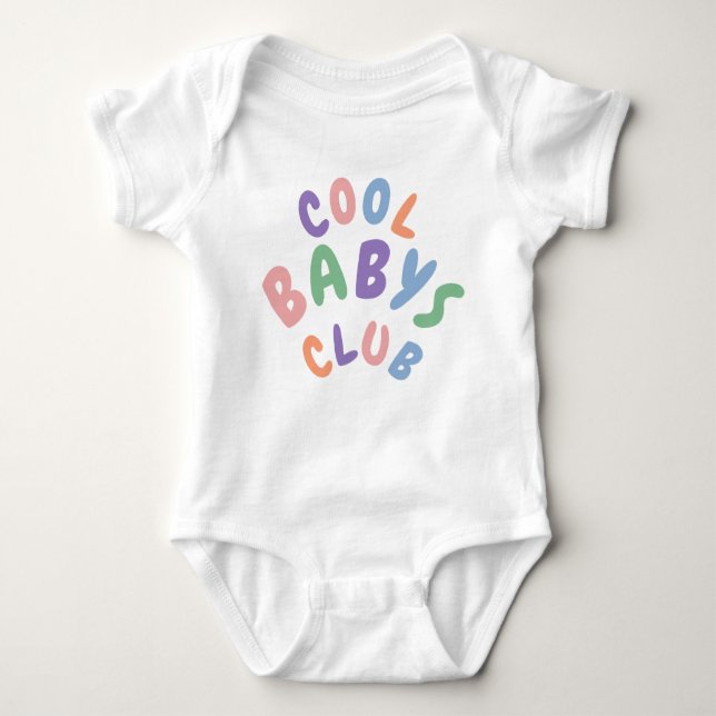 Cool Babys Club Baby Strampler (Vorderseite)