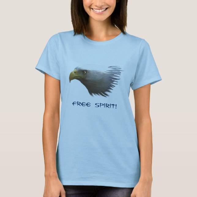 Cool Bald Eagle Wildlife Collection T-Shirt (Vorderseite)