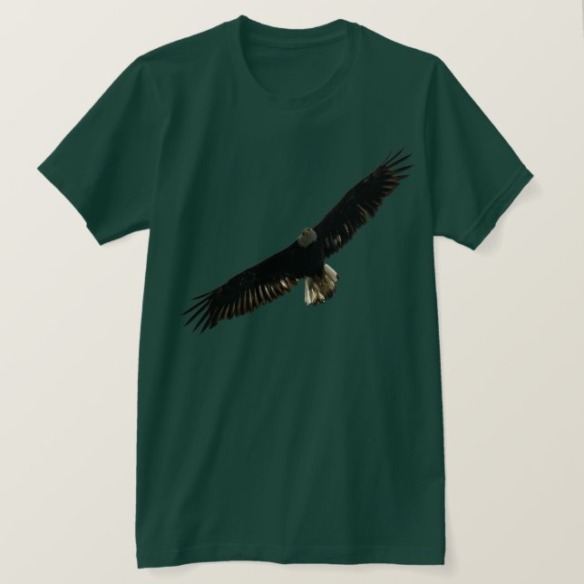 Cool Bald Eagle Wildlife Collection T-Shirt (Design vorne)