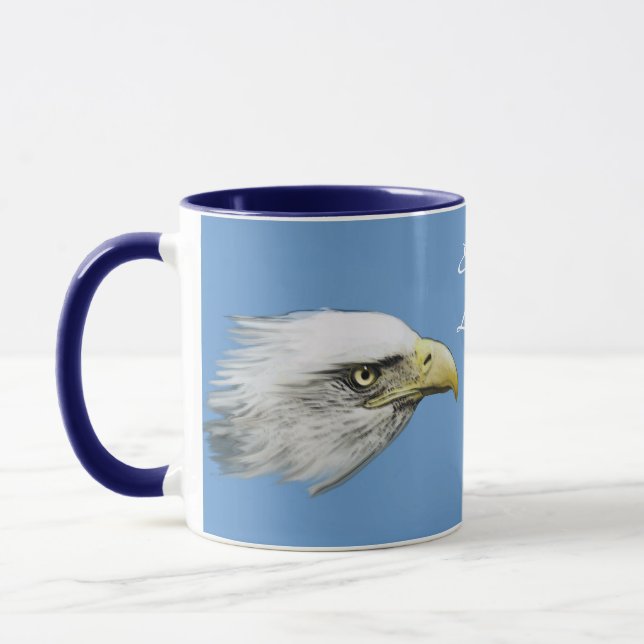 Cool Bald Eagle Wildlife Collection Tasse (Links)
