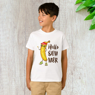 Cool Banana Hallo Sommer Funny Tropical Frucht T-Shirt