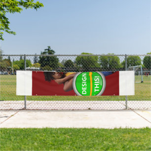 COOL! Banner - 2,5' x 12' - Outdoor mit Metallgrom