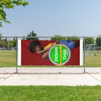 COOL! Banner - 4'x10' - Outdoor mit Metall-Ösen