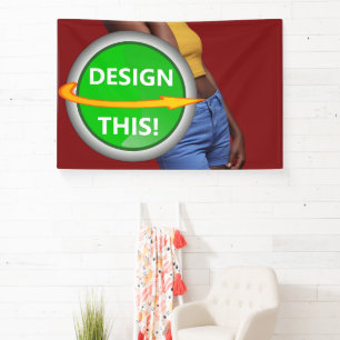 COOL! Banner - 4'x6' - Innenbereich - Benutzerdefi