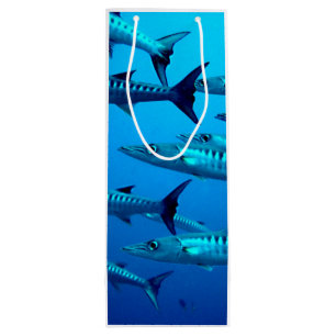 Cool Barracudas Geschenktüte Für Weinflaschen