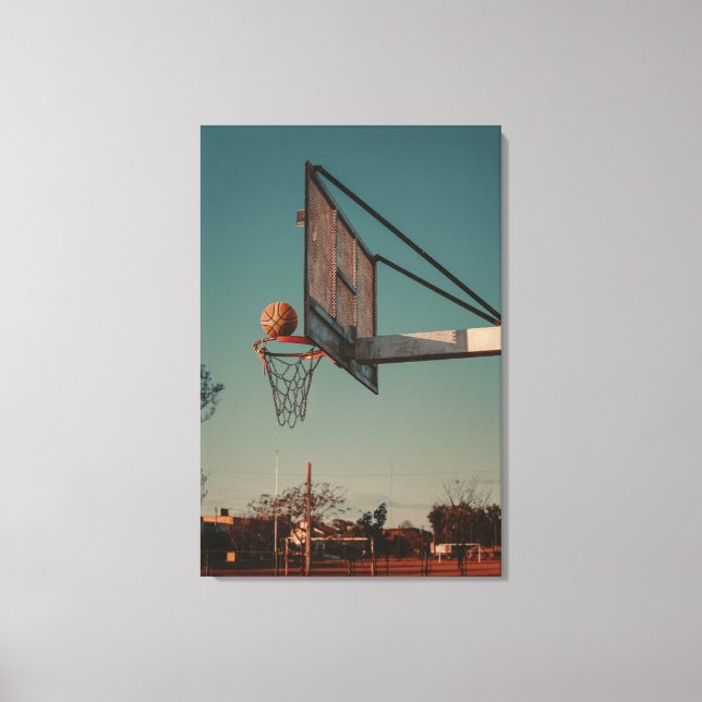 Cool Basketball Leinwanddruck (Vorderseite)