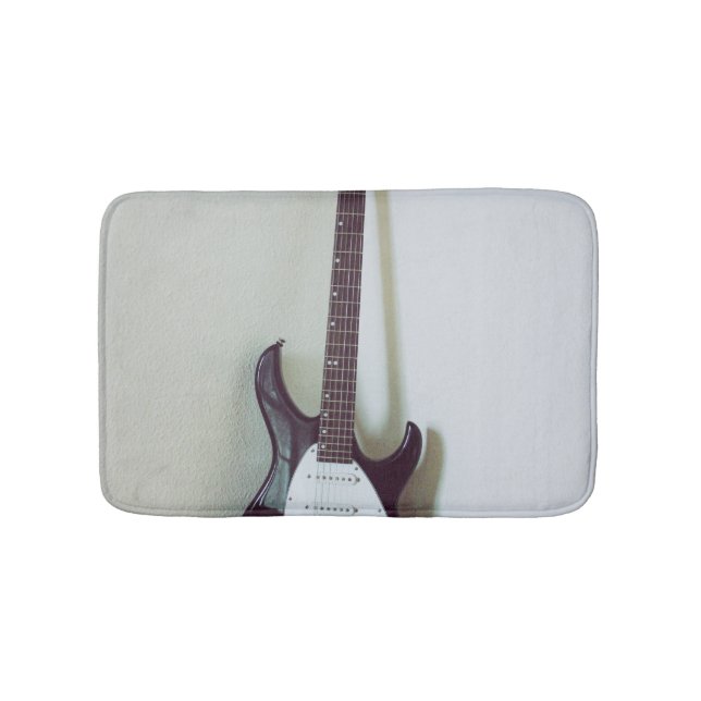 Cool Bass Guitar Badematte (Vorderseite)