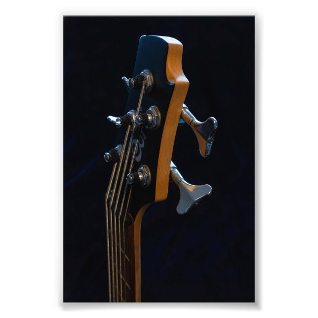 Cool Bass Guitar Fotodruck (Vorne)