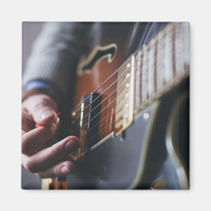 Cool Bass Guitar Magnet