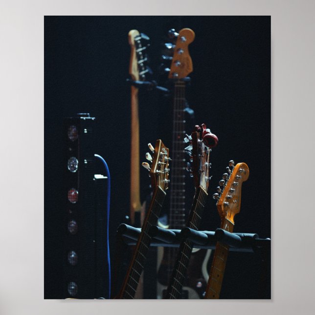 Cool Bass Guitar Poster (Vorne)
