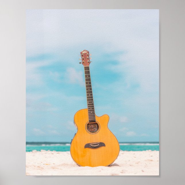 Cool Bass Guitar Poster (Vorne)