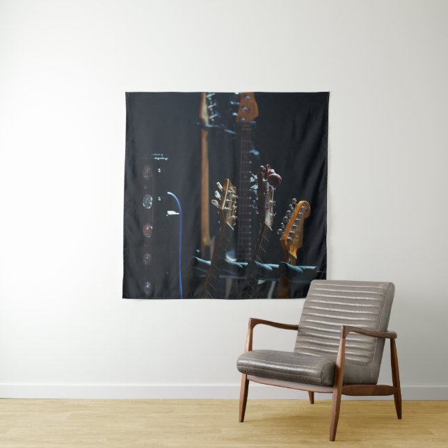 Cool Bass Guitar Wandteppich (Beispiel)