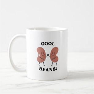 Cool Beans Duo Tasse, Lustige und süße Kaffeetasse