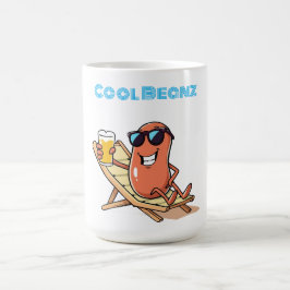 Cool Beanz Gebackene Bohne  Kaffeetasse