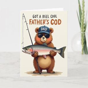 Cool Bear Vatertagskarte Karte