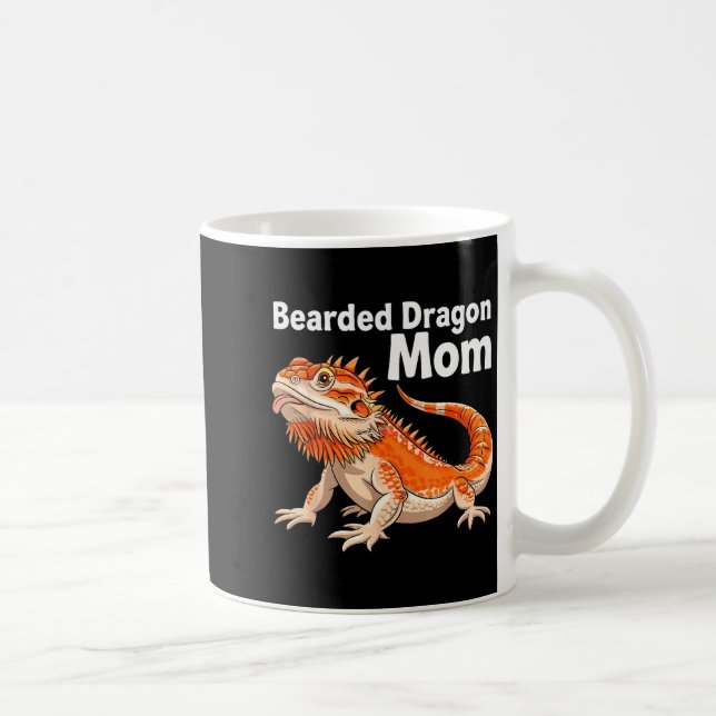 Cool Bearded Dragon Art For Women Girls Bearded Dr Kaffeetasse (Rechts)