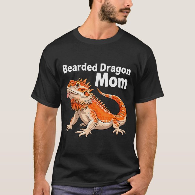 Cool Bearded Dragon Art For Women Girls Bearded Dr T-Shirt (Vorderseite)