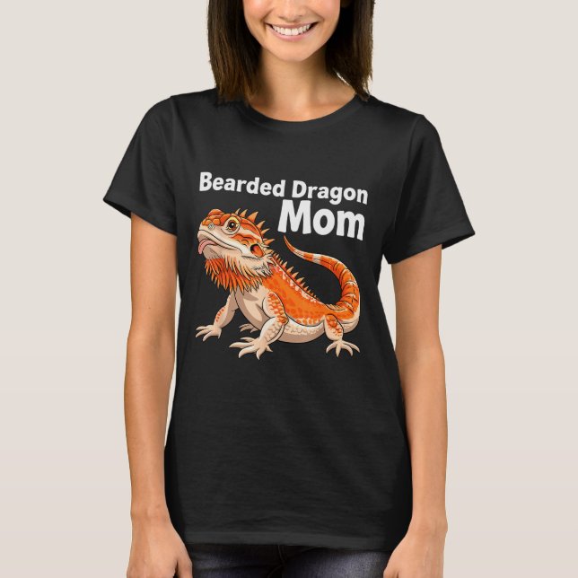 Cool Bearded Dragon Art For Women Girls Bearded Dr T-Shirt (Vorderseite)