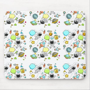 Cool beautiful space astronaut mousepad