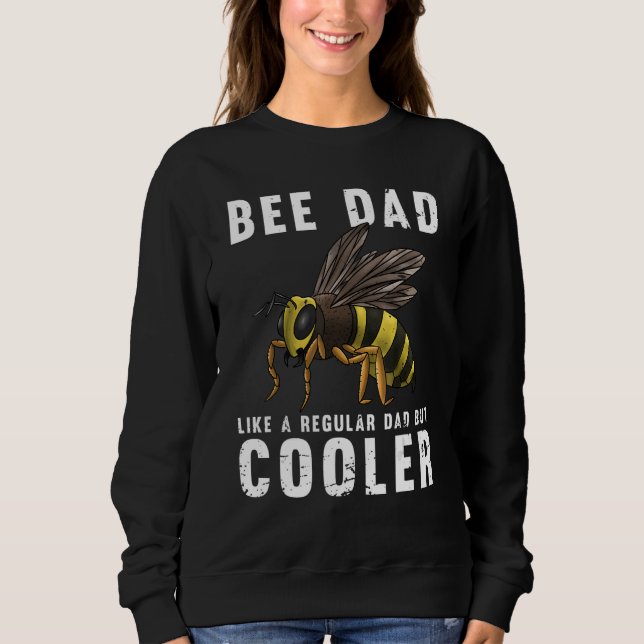 Cool Beekeeping Men Dad Bee Hive Keeping Honey Bee Sweatshirt (Vorderseite)