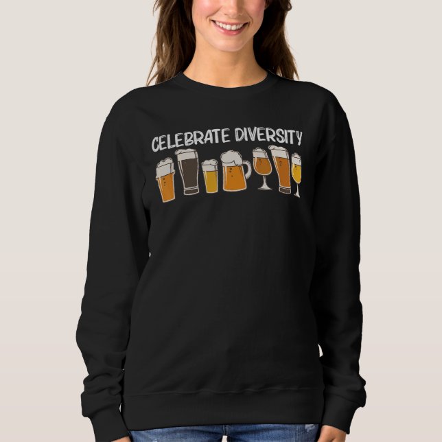 Cool Beer For Men Women Brewery Craft Malted Liquo Sweatshirt (Vorderseite)