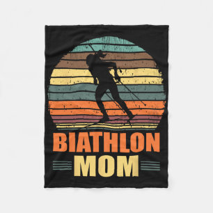 Cool Biathlon Mama Lugano Highlights Fleecedecke