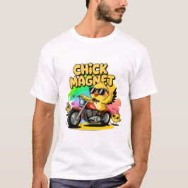 Cool Biker Chick Magnet Osterfest Shirt