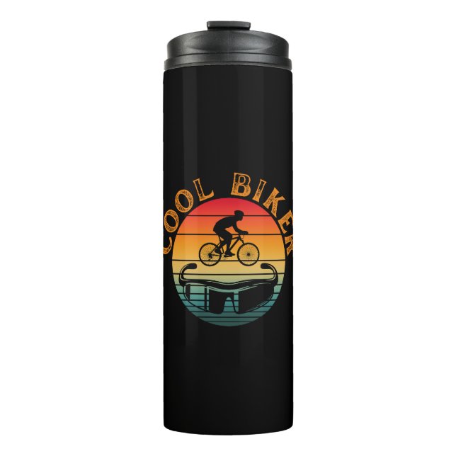 Cool Biker Sonnenbrille Thermosbecher (Vorderseite)