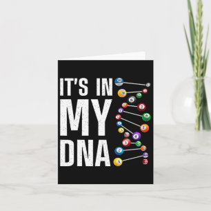 Cool Billard Kunst für Männer Frauen Billard Billi Karte