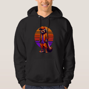 Cool Binturong Modernes Urbanes Ambiente Hoodie