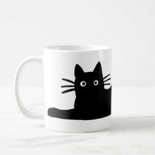 Cool Black Kitty Cat Fun Feline Lover Niedlich Tasse