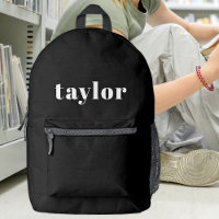 Cool Black Modern Minimalistisch Simple Stylish Tr
