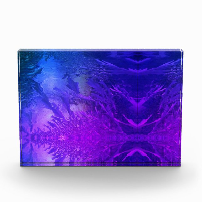 Cool Blau Fotoblock (Vorderseite)