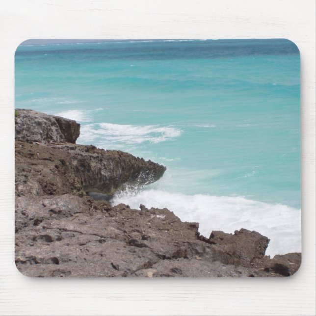 Cool Blau Mousepad (Vorne)