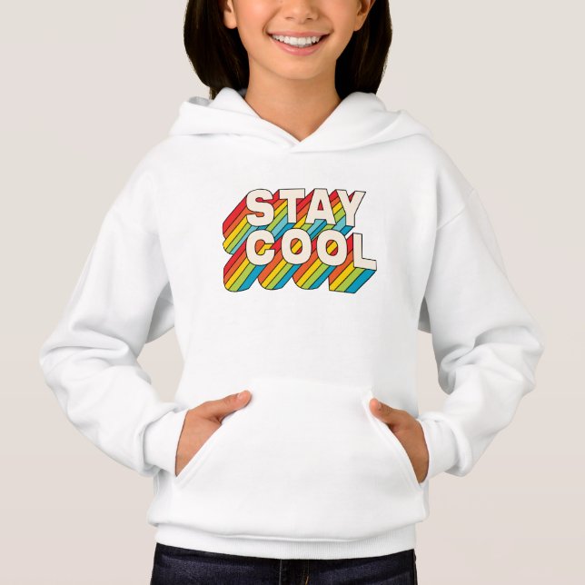 Cool bleibe hoodie (Vorderseite)